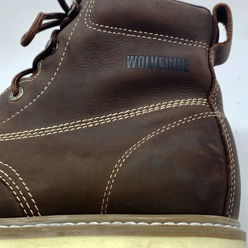 Wolverine Mens 11 Extra Wide Slip-Resistant W10744 Loader 6-Inch Wedge Boots